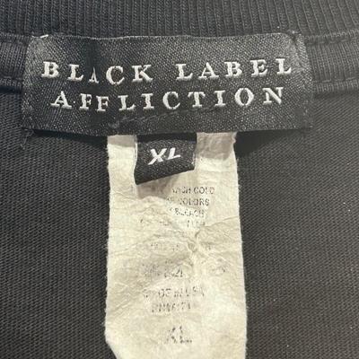 Affliction "Soul Sacrifice" Black Label Men's XL T-Shirt