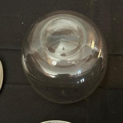 Vintage Stieff Pewter Mug/Beer Stien and Jam Glass Jar