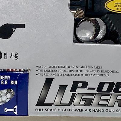 P-08 Luger Full-Scale High Power Air Hand Gun - MIB