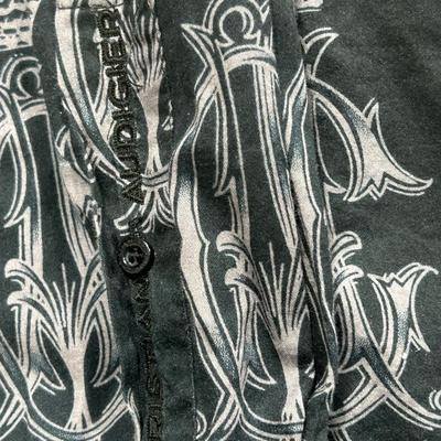 Christian Audigier Men’s XXXL L/S Button Up Shirt