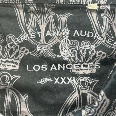 Christian Audigier Men’s XXXL L/S Button Up Shirt