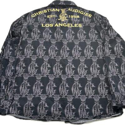 Christian Audigier Men’s XXXL L/S Button Up Shirt