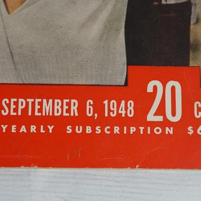 1948 LIFE MAGAZINE "THE GOOD LIFE IN MADISON, WI"
