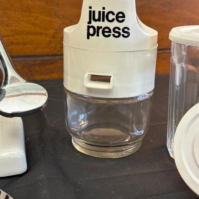 Vintage Juicing Mechanisms