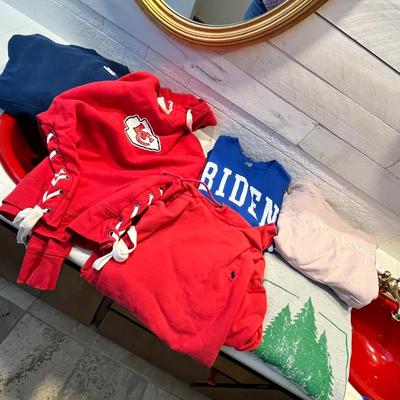 Lot 64 Womens hoodies KC, Calvin Klein, Biden, Shady Pines (7) (L)