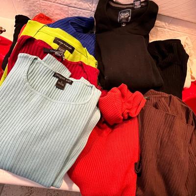 Lot 67 13 womens sweaters multiple colors (M, L)