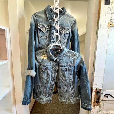 Lot 69 Denim jackets - Miss Me, Hilfiger (L)
