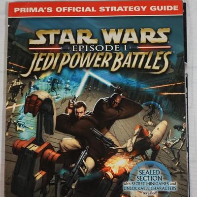 STAR WARS EPISODE 1 JEDI POWERS BATTLES PRIMAS OFFICIAL STRATEGY GUIDE 2000 W/ POSTER