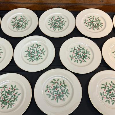 Vintage Lenox Christmas Plates