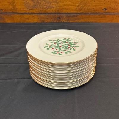 Vintage Lenox Christmas Plates