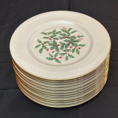 Vintage Lenox Christmas Plates
