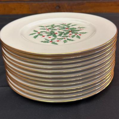Vintage Lenox Christmas Plates