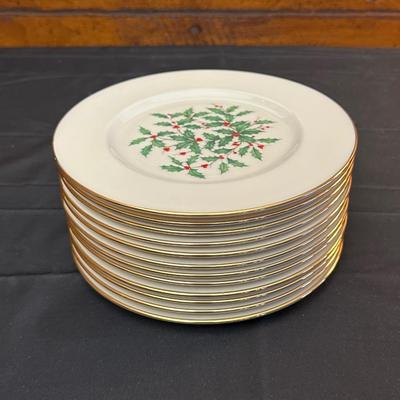 Vintage Lenox Christmas Plates