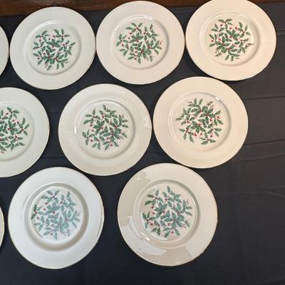 Vintage Lenox Christmas Plates