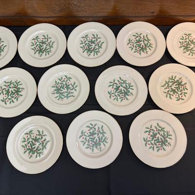 Vintage Lenox Christmas Plates