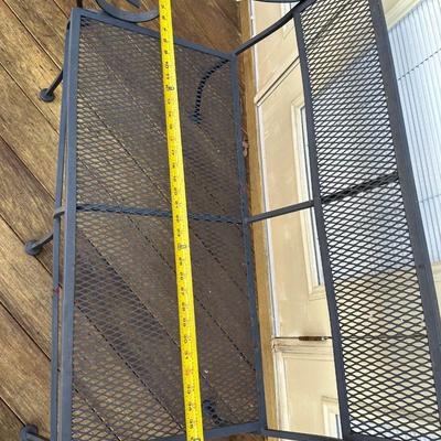 Metal outside patio set