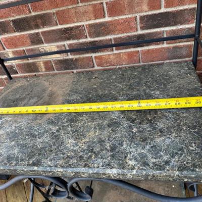 Outdoor Shelf & Wine Holder for Entertaining