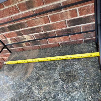 Outdoor Shelf & Wine Holder for Entertaining