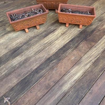 Vintage Terra cotta planters