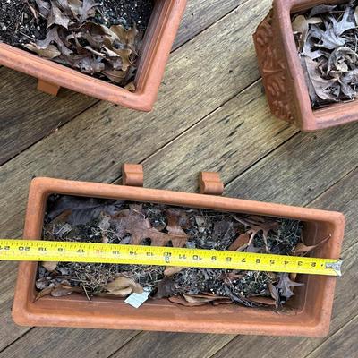 Vintage Terra cotta planters