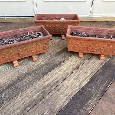 Vintage Terra cotta planters