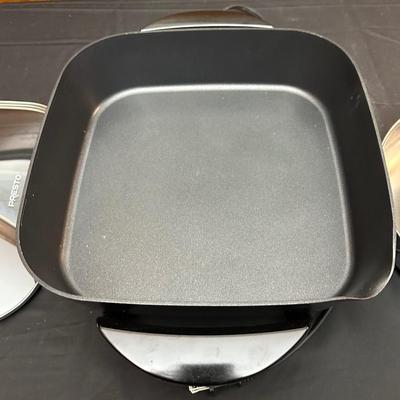Presto Electric Skillet, Vintage Stainless Steel Bowls and Farberware Skillet