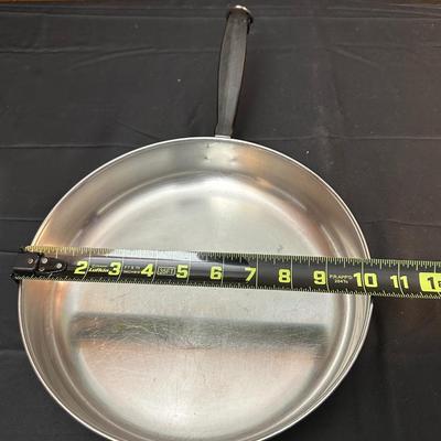 Presto Electric Skillet, Vintage Stainless Steel Bowls and Farberware Skillet