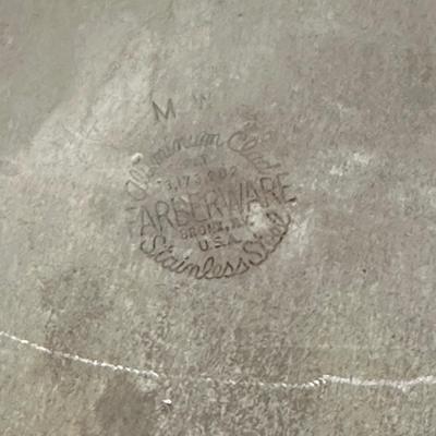 Presto Electric Skillet, Vintage Stainless Steel Bowls and Farberware Skillet