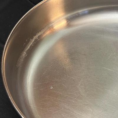 Presto Electric Skillet, Vintage Stainless Steel Bowls and Farberware Skillet