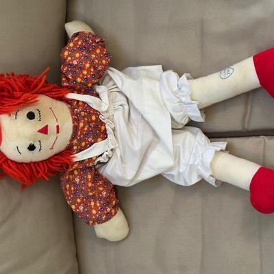 Lot of Raggedy Ann Dolls