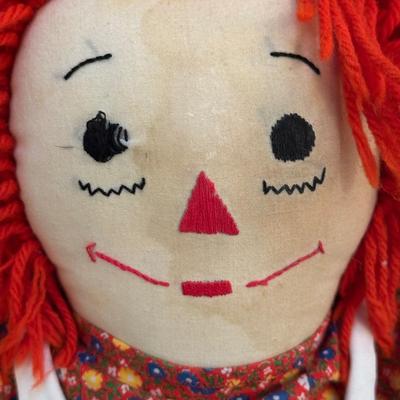 Lot of Raggedy Ann Dolls