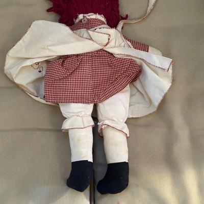 Lot of Raggedy Ann Dolls