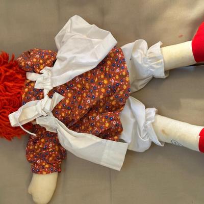 Lot of Raggedy Ann Dolls