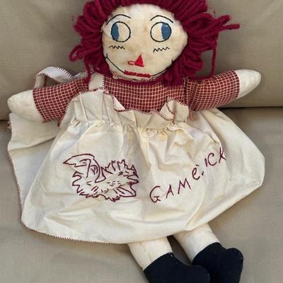Lot of Raggedy Ann Dolls