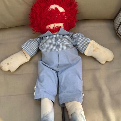 Lot of Raggedy Ann Dolls