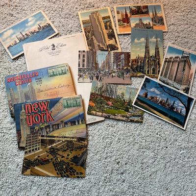 Lot of Vintage Postcards, New York, Chicago & Detroit