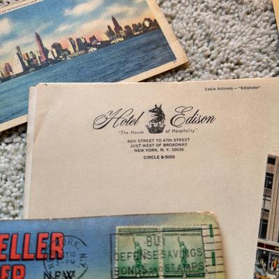 Lot of Vintage Postcards, New York, Chicago & Detroit