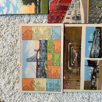 Lot of Vintage Postcards, New York, Chicago & Detroit