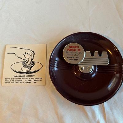 GM AUTO VISOR MIRROR, ADVERTISING ASHTRAY AND CALENDAR MIRROR
