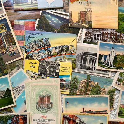 Lot of Vintage Postcards, NC, SC, VA