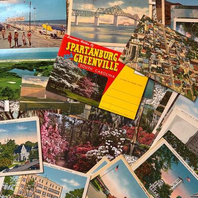 Lot of Vintage Postcards, NC, SC, VA