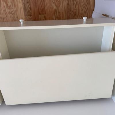 940 Pair of White Three Drawer Dresser
