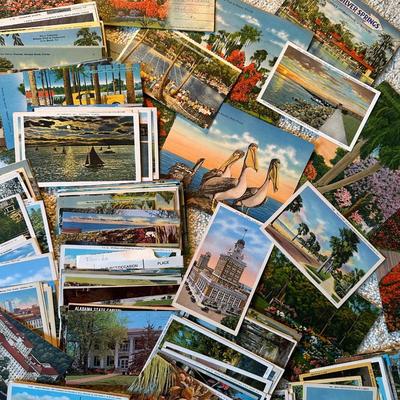 Lot of Vintage Postcards, Georgia & Florida