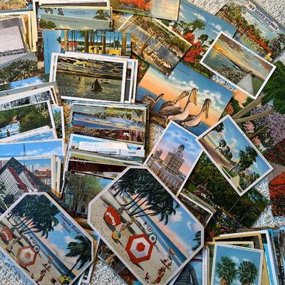 Lot of Vintage Postcards, Georgia & Florida