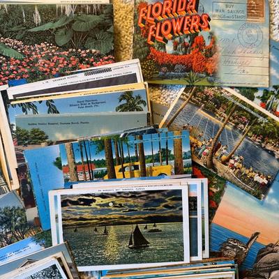 Lot of Vintage Postcards, Georgia & Florida