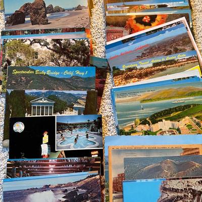 Lot of Vintage Postcards, Disneyland & Areas of CA