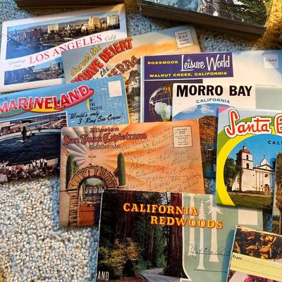 Lot of Vintage Postcards, Disneyland & Areas of CA