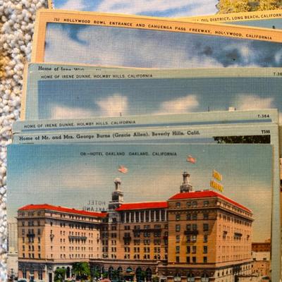 Lot of Vintage Postcards, Disneyland & Areas of CA