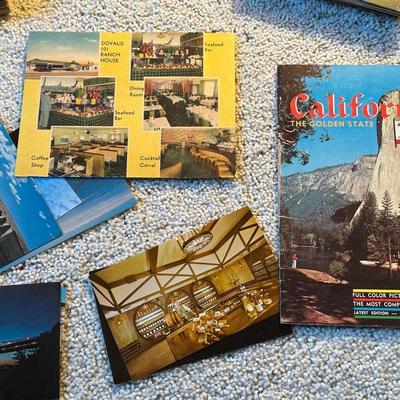 Lot of Vintage Postcards, Disneyland & Areas of CA