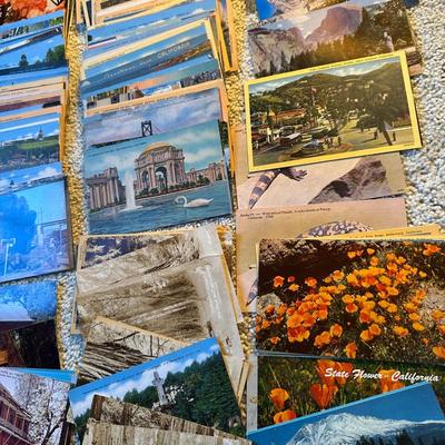 Lot of Vintage Postcards, Disneyland & Areas of CA